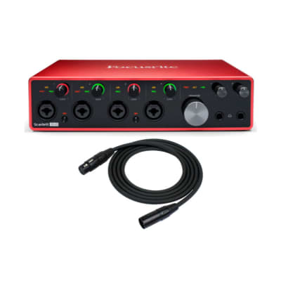 Focusrite Scarlett 18i20 3rd Gen 18x20 USB Audio Interface with 4