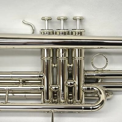 Schiller American Heritage Bass Trumpet Nickel Plated image 3