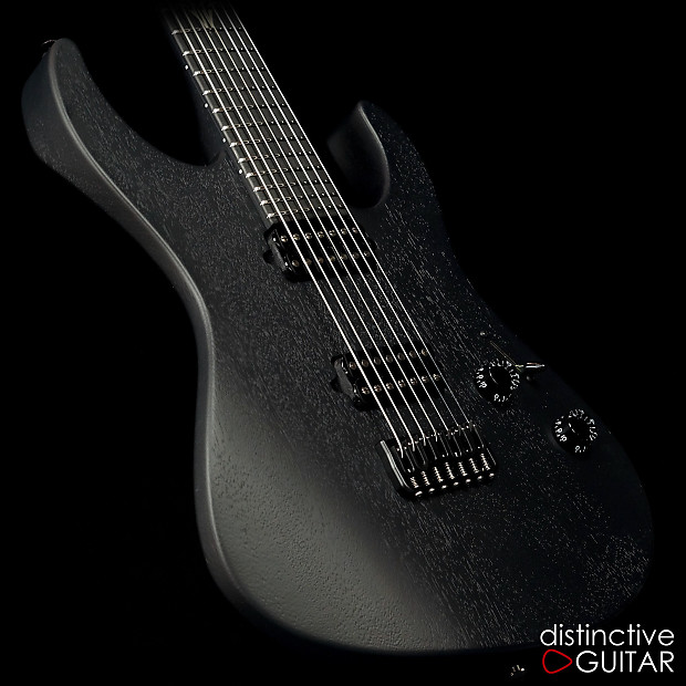 ギター Suhr MS7 (Modern 7 Satin) Suhr Modern Satin Black 7 Guitar - MS7 | Humbucker Music