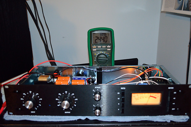 【NEW限定品】 Rev Compressor Rack FET 1176 Audio Hairball D Black 2019 配信機器・PA機器・レコーディング機器