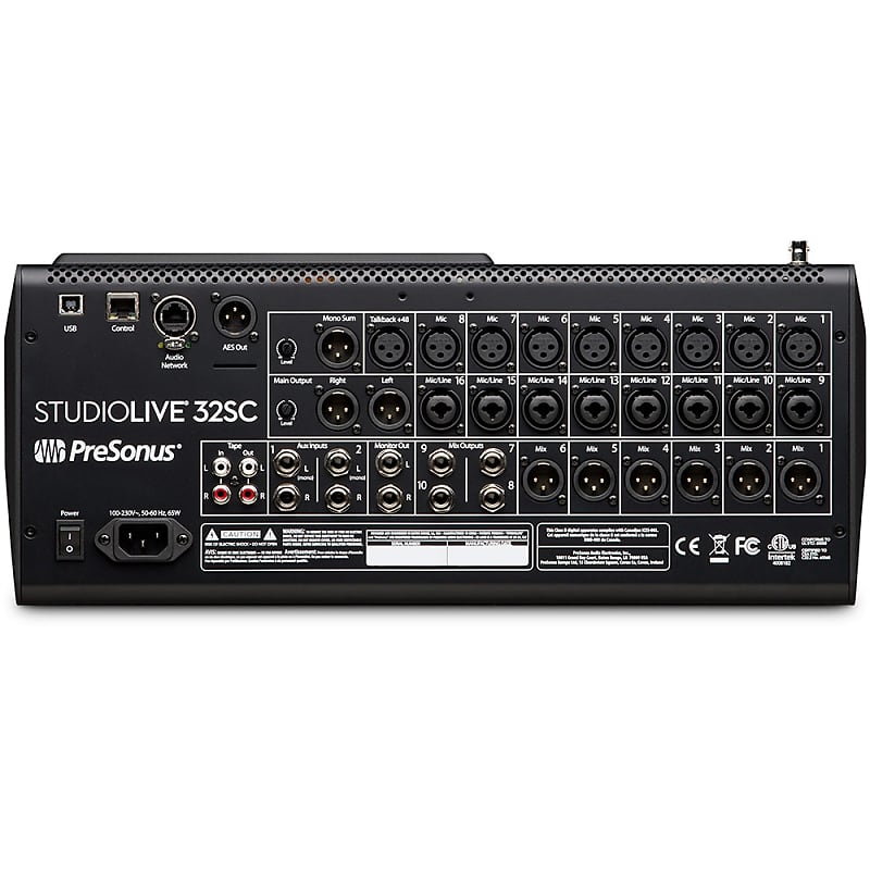 Presonus StudioLive 32SC Series III 32-Channel Digital Mixer and USB  Interface | Reverb