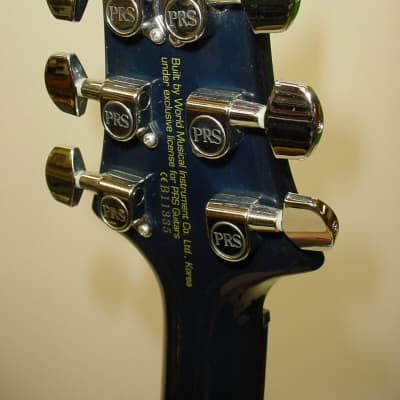 PRS SE Santana Electric Guitar - Transparent Blue image 9