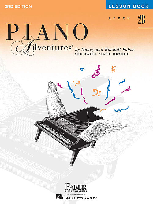 Hal Leonard Faber Piano Adventures - Level 2B Lesson Boo - 2nd Edition image 1