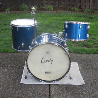 Leedy Vintage Drum Kit, Early 1960s, One Owner --  Outstanding! image 2