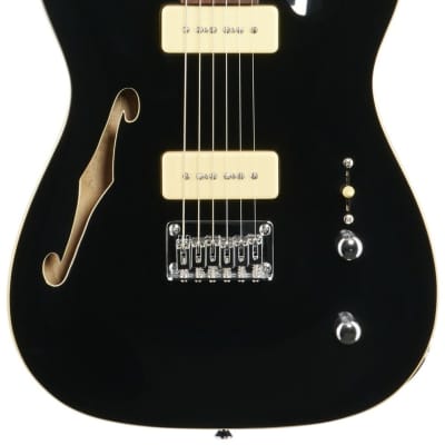 Michael Kelly MK59FGBJRC 59 Thinline Rock Maple Neck F Holes 6-String Electric Guitar w/P90 Pickups image 5