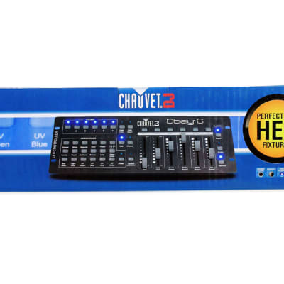 Chauvet DJ Obey 6 Compact Universal 6 Channel DMX DJ MIDI FX Controller image 3