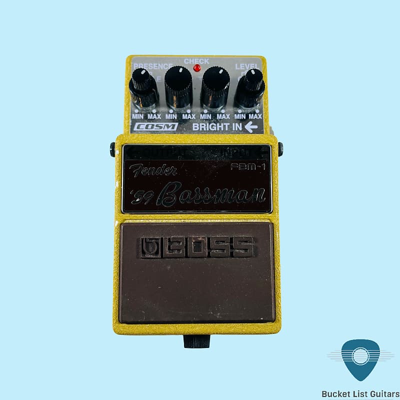 Boss FBM-1 Fender Bassman Overdrive Pedal | Reverb