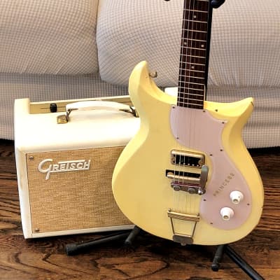 Ultra Rare Gretsch Princess Guitar and Amp for sale
