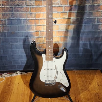 Kona 3 + 3 Strat-Style Electric Guitar Gray Burst for sale