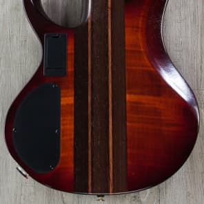 Ibanez BTB1905E Premium 5‑String Electric Bass Rosewood Board Brown Topaz Burst image 6