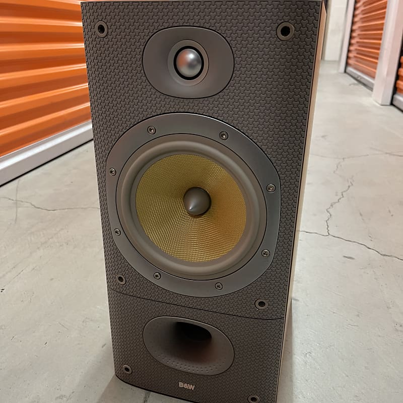 PAIR OF (2) B&W DM 602 S3 Bookshelf Ans LCR600 S3 Center Channel Loudspeakers - Sorrento - Excellent Condition