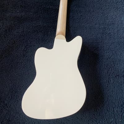 Fender Fullerton Jazzmaster Ukulele Olympic White #CAU2133494 image 5