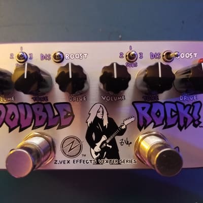 Zvex Double Rock Vexter Dual Distortion Pedal | Reverb