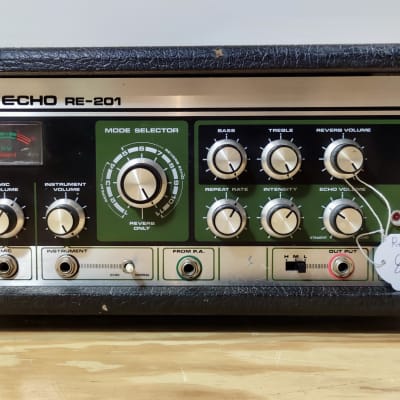 Roland RE-201 Space Echo Tape Delay / Reverb 1970s - Black (Serviced / Warranty / Upgraded)