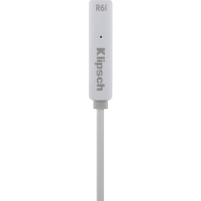 Klipsch - R6i - In-Ear Headphones with In-Line Mic and Apple Controls - White image 5