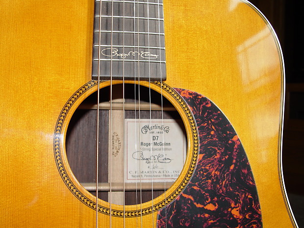 Martin D 7 Roger McGuinn Signature Limited Edition 7 String d7 HD 7 HD7 12 String sound Byrds