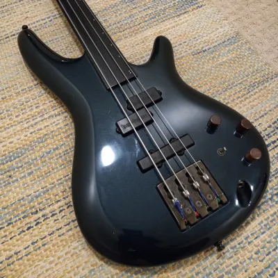 Ibanez SR2040E DB 1989 Fretless Bass Made in Japan w/Mono case, Power Curve System, Bartolini active pickups image 1