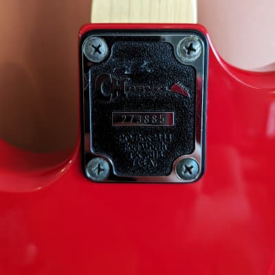 1988 Charvel Model 1 - Red W/Hard Case image 7