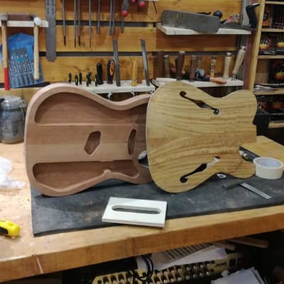 Atelier de Charly Telecaster Thinline image 11