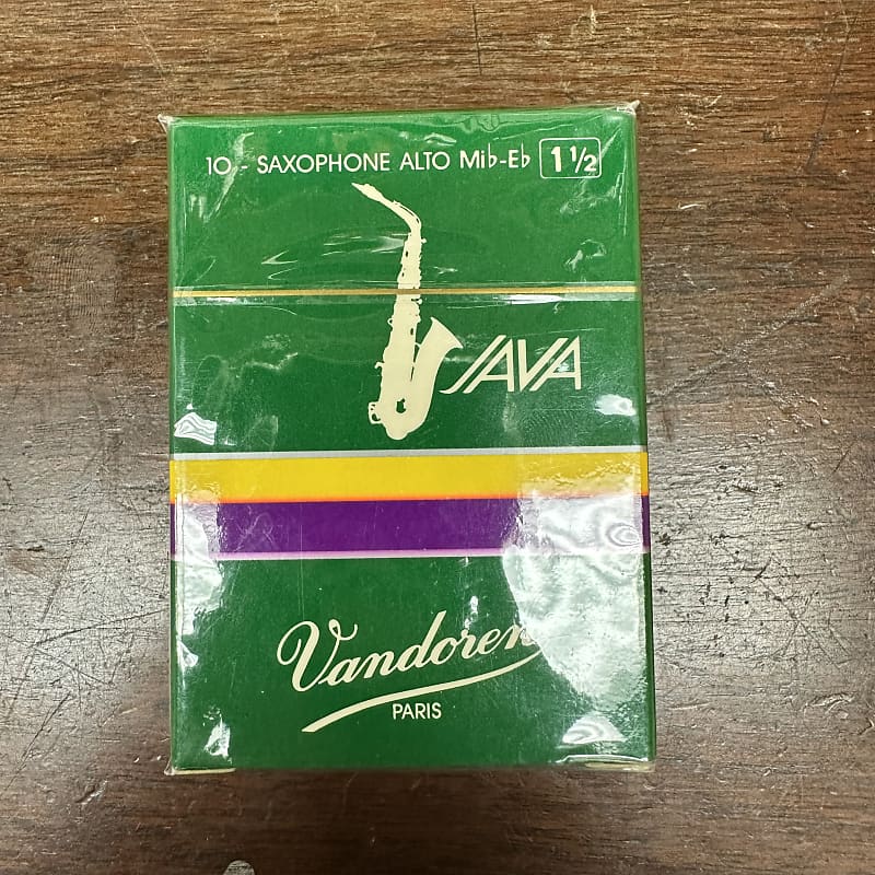 Vandoren Alto Sax Java Reeds 1.5 box of 10