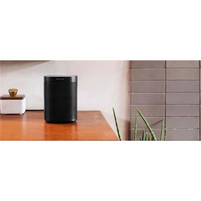 Sonos One (Gen 2) Smart Speaker with Built-In Alexa Voice Control, Wi-Fi, Black image 14