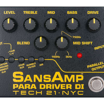 Reverb.com listing, price, conditions, and images for tech-21-para-driver-di