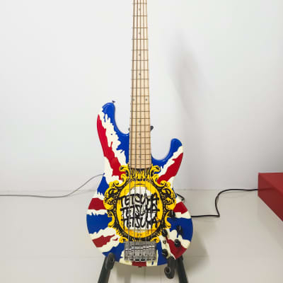 Lakland SL55-69 Tetsuya Signature Model See Thru Pink | Reverb