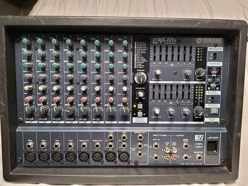 Yamaha EMX88S 8-Channel Powered Mixer. Sale. Price drop. Ends at 5pm pac.  time $200 free shipping