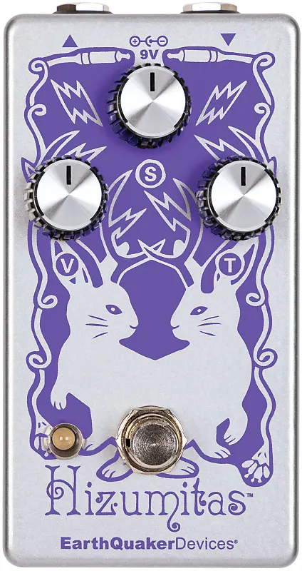 ギター EarthQuaker Devices Hizumitas Earthquaker Devices Hizumitas Fuzz Sustainer Pedal Pastel