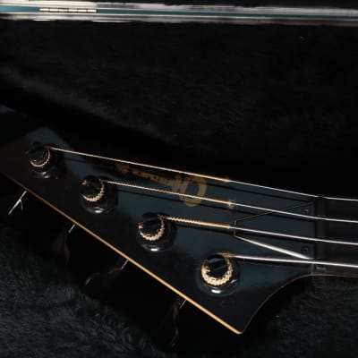 1984 Charvel Bass USA American Made Custom Record Company Order Black/Ebony image 5