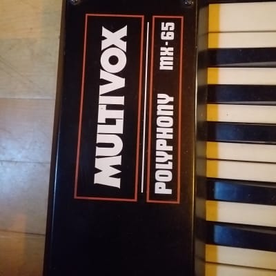 Multivox MX-65 Polyphonic keyboard 1977 image 3