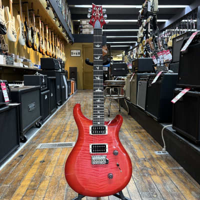 Paul Reed Smith S2 Custom 24 Electric Guitar Bonnie Pink Cherry Burst w/Padded Gig Bag image 4