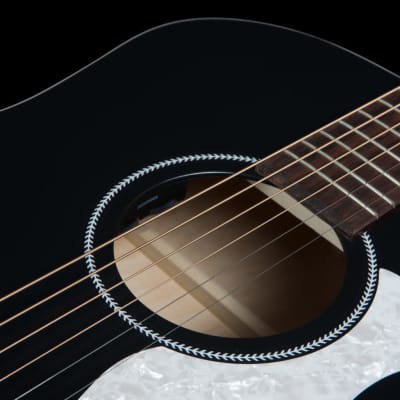 Seagull S6 Classic Black A/E Electric Acoustic Guitar image 4