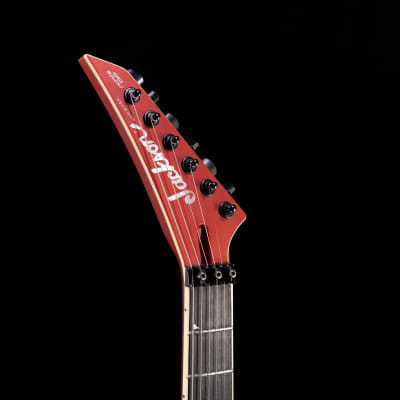 Jackson USA Custom Shop Warrior WR-1 (Candy Apple Red Satin, Reverse Headstock, Piranha Tooth Inlays, Direct Mount Pickups, Graphite Reinforced Neck) image 4