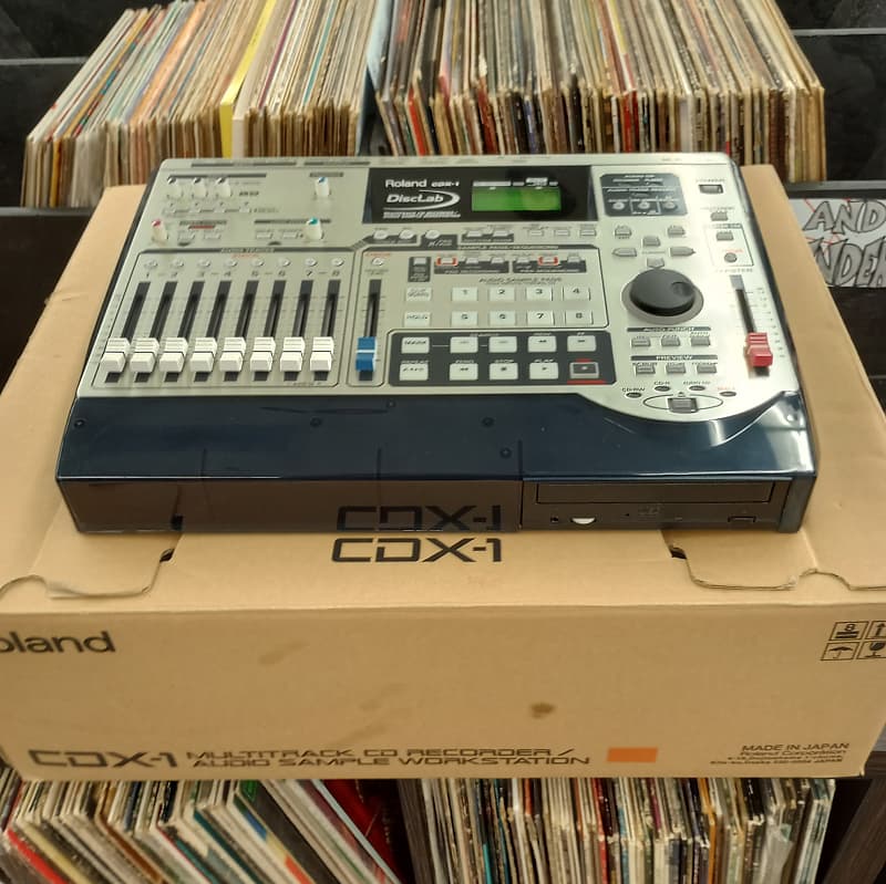 Roland CDX1 Multitrack CD Recorder Audio Sample Workstation Reverb