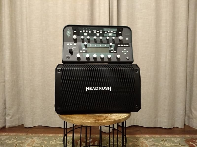 Kemper Profiler Head And Headrush FRFR 108 Rig