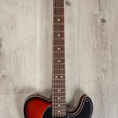 Fender Jason Isbell Custom Telecaster Guitar, Rosewood, 3-Color Chocolate Burst image 4
