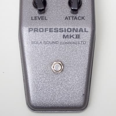 Sola Sound Tone Bender Professional Mark II 2010s Silver D*A*M for sale