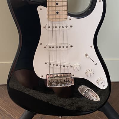 Fender USA Eric Clapton Blackie Stratocaster Signature Guitar With Fender Case image 2