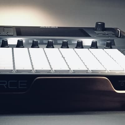 Akai Force // Handcrafted Synth Stand // Solid Walnut , Oak ,Oak stained black image 5