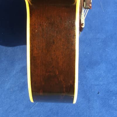Gibson L-50 1938 Sunburst converted to a Charlie Christian Model with a period pickup image 5
