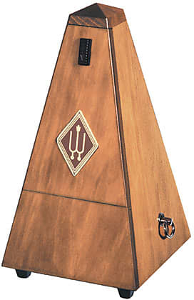 Wittner Metronome. Wooden. Walnut Colour. 1625P image 1