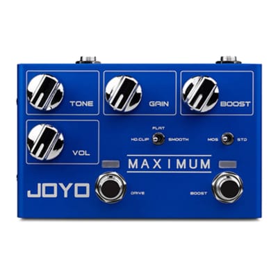 JOYO R-05 Maximum Overdrive Mosfet Guitar Effects Pedal Revolution R Series New