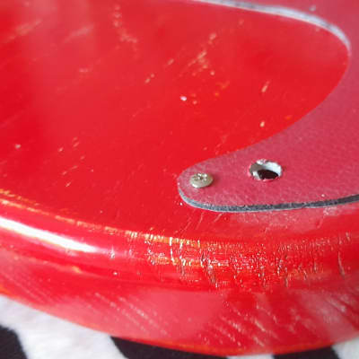 Precision bass 57 Body Relic - Red image 3