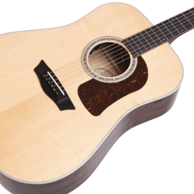 Washburn HD100SWEK Heritage Series Solid Wood Spruce 6-String Acoustic Electric Guitar w/Hard Case image 1