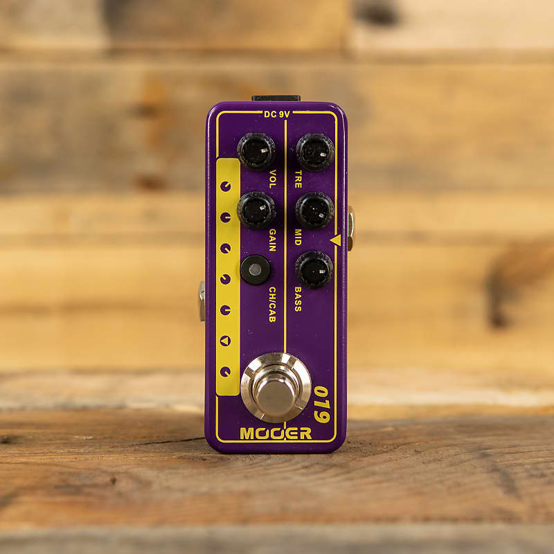 ギター Mooer micro preamp 019 UK Gold PLX 019 - UK Gold PLX_MOOER Audio