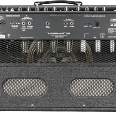 Fender Bassbreaker 30R Electric Guitar Tube Combo Amplifier, Gray Tweed image 2