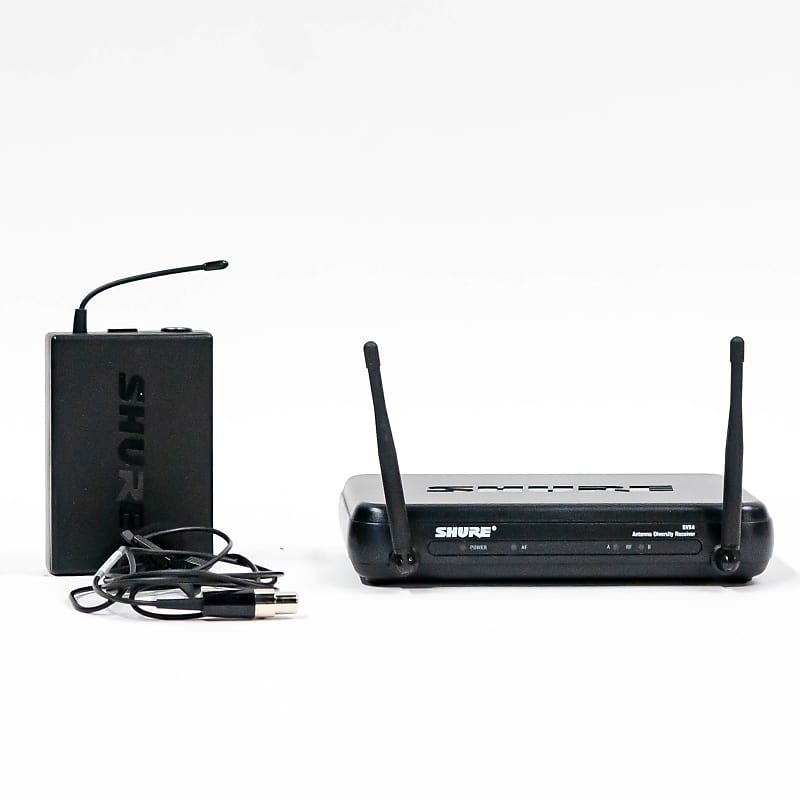 Shure SVX14/CVL Wireless Microphone Presenter System with SVX1 Bodypack