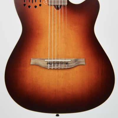 ギター Godin Multiac Nylon Encore Burnt Umber Open Box Godin Multiac Grand Concert SA Nylon-String