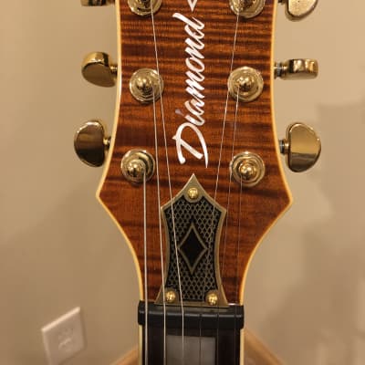 Diamond Bolero FM3 Electric Guitar in Tiger's Eye image 2